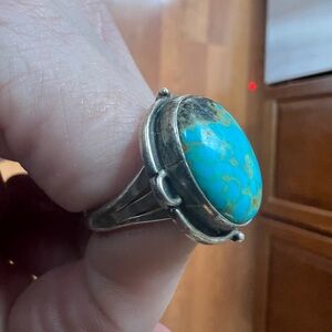 Size 5 turquoise ring vintage